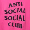 Critical Pink Tee sold by Anti Social Social Club
