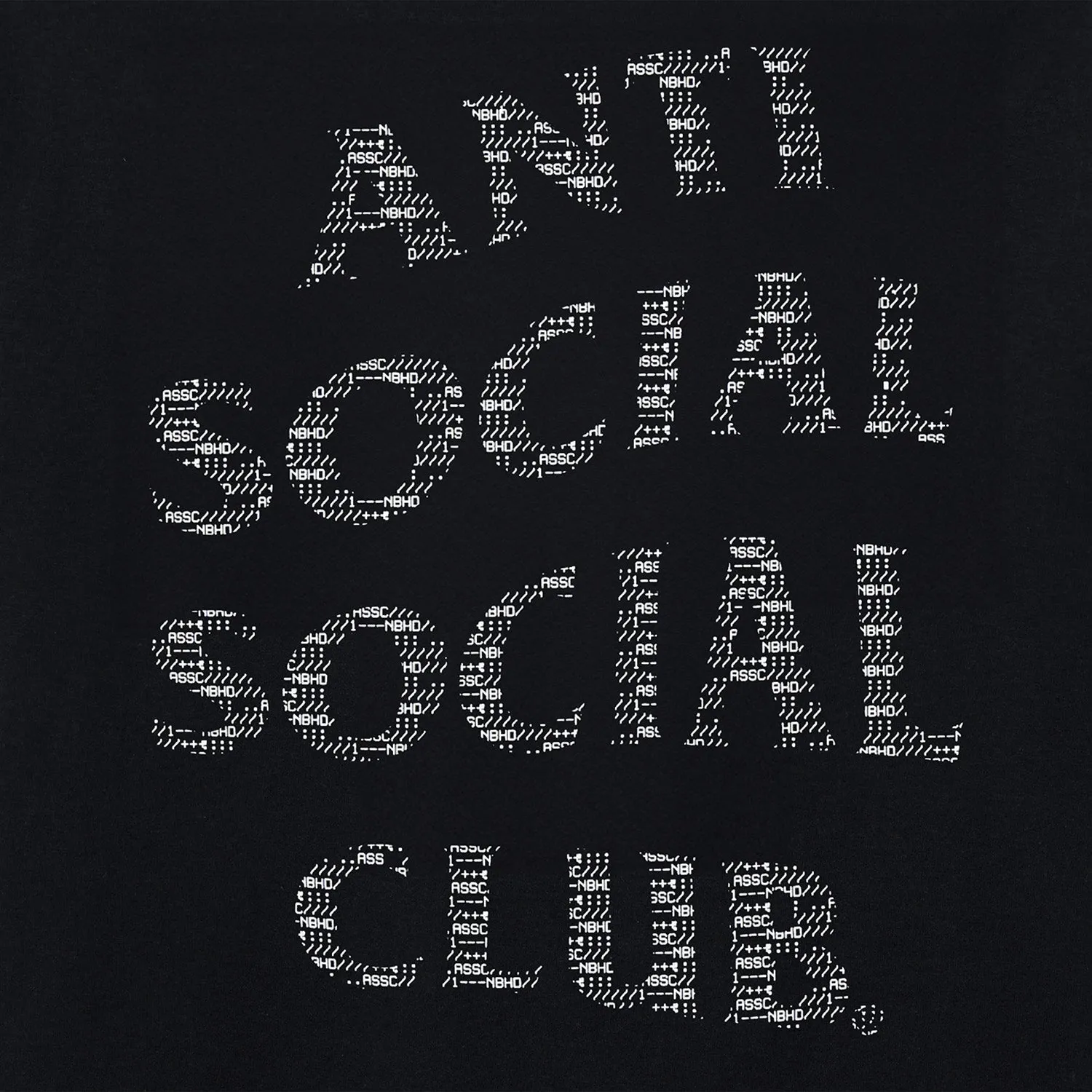 ASSC x Neighborhood Crossbones Tee - Black sold by Anti Social Social Club product image thumbnail 3
