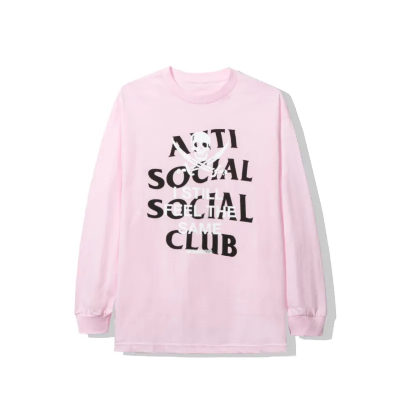 Black Jack Pink Long Sleeve Tee sold by Anti Social Social Club