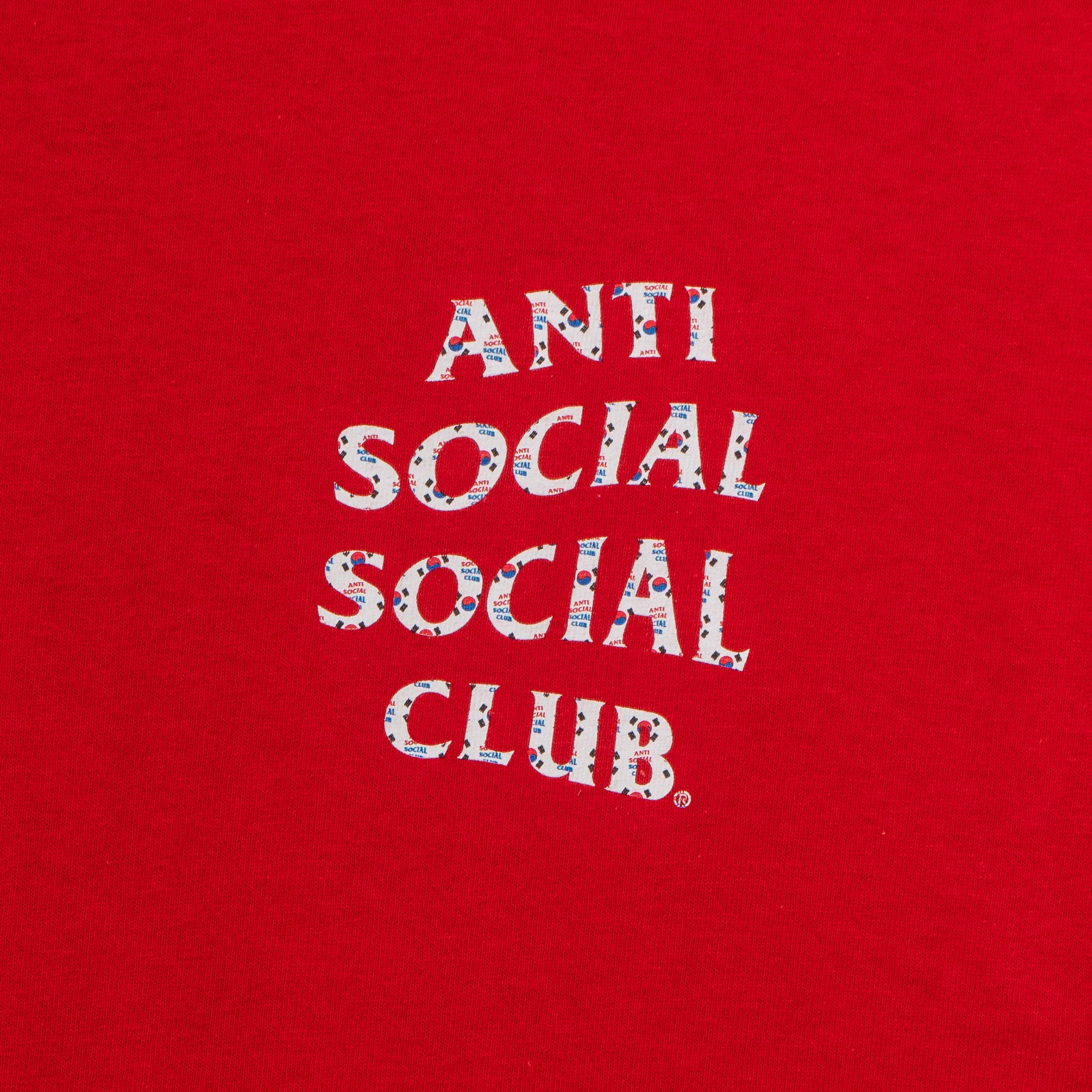ASSC x Case Study Flag Red Tee sold by Anti Social Social Club product image thumbnail 4