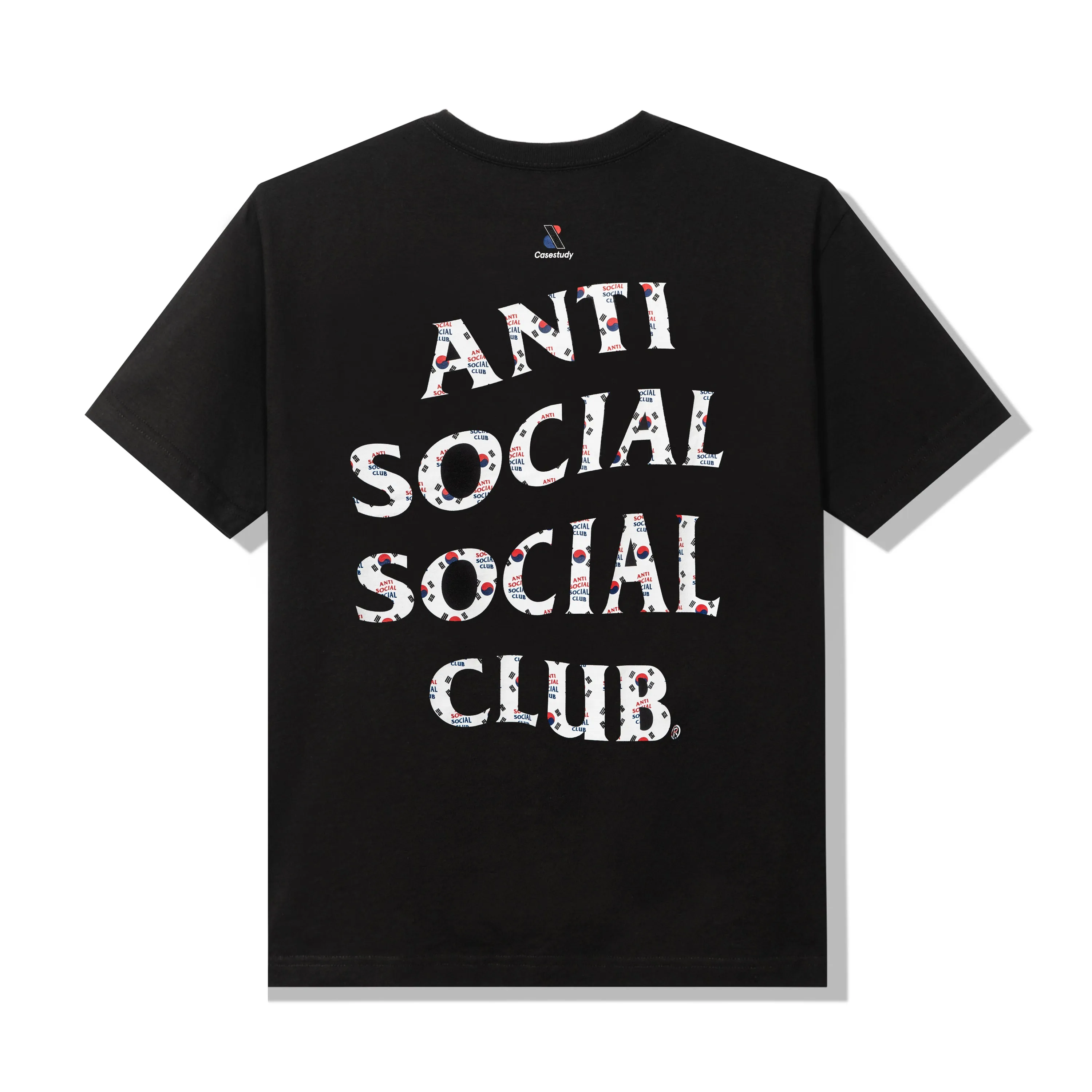 ASSC x Case Study Flag Black Tee sold by Anti Social Social Club