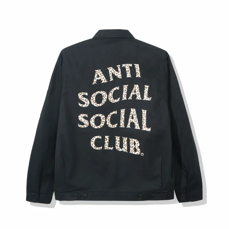 Lube Black Jacket made by Anti Social Social Club