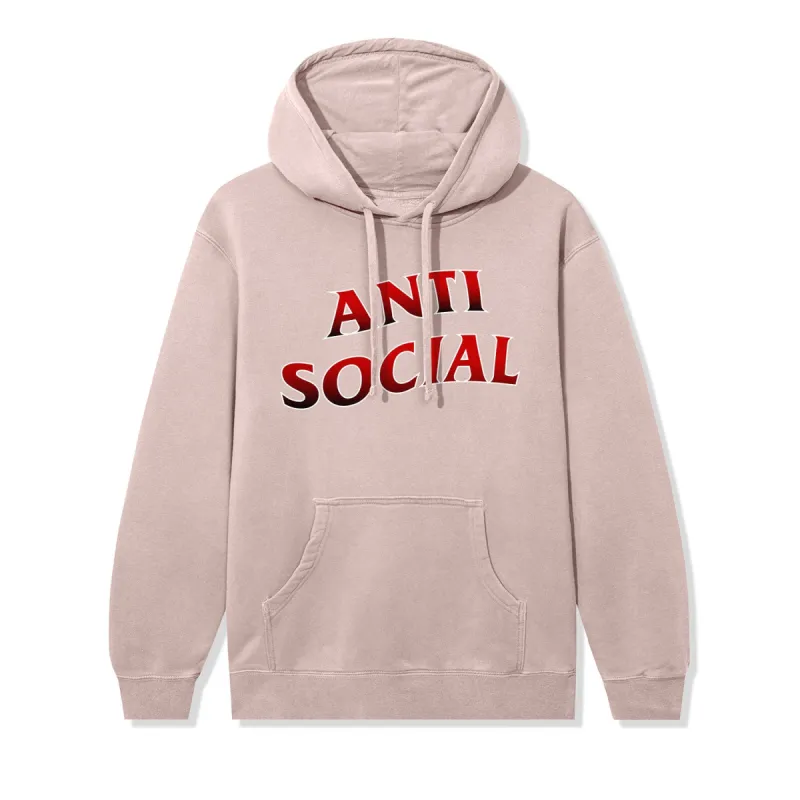 Half Games Hoodie - Dusty Pink sold by Anti Social Social Club