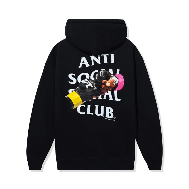 ASSC x UFC Corner Hoodie - Black made by Anti Social Social Club