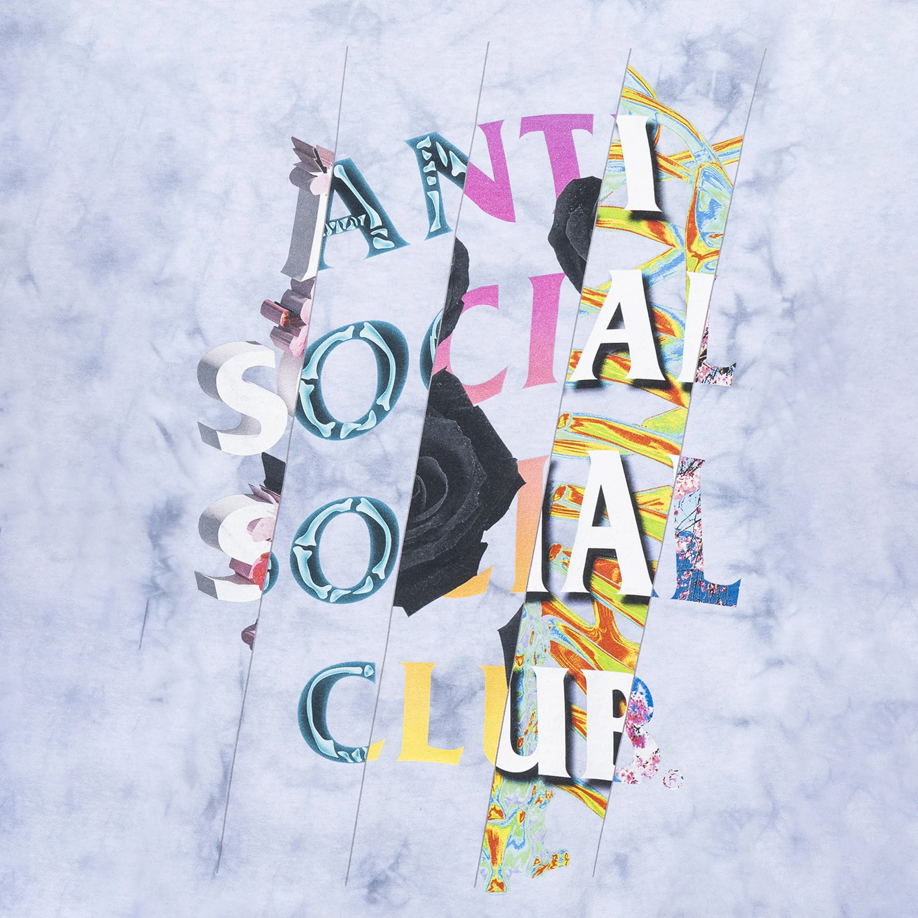 Dissociative Grey Tie Dye Tee sold by Anti Social Social Club product image thumbnail 3