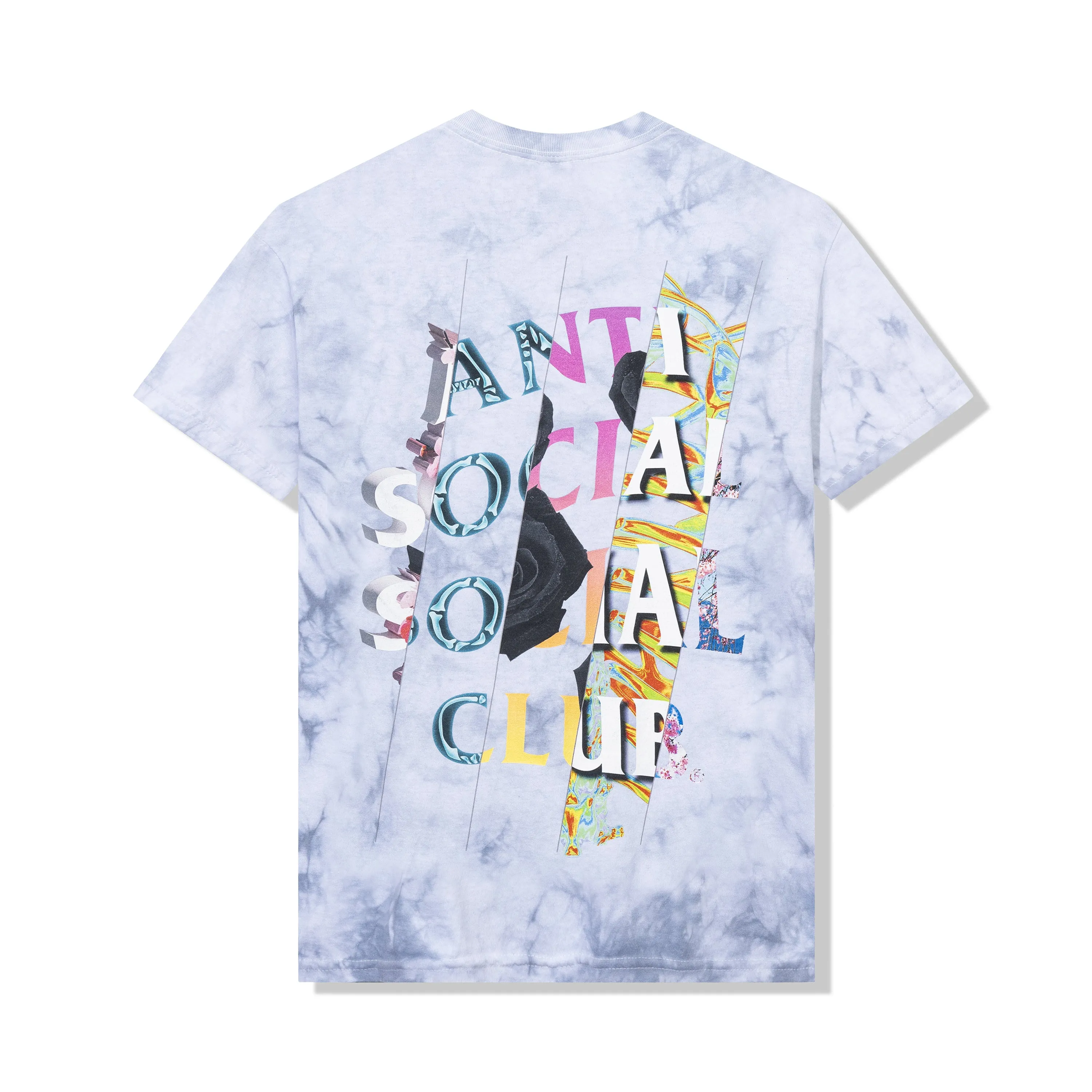 Dissociative Grey Tie Dye Tee sold by Anti Social Social Club