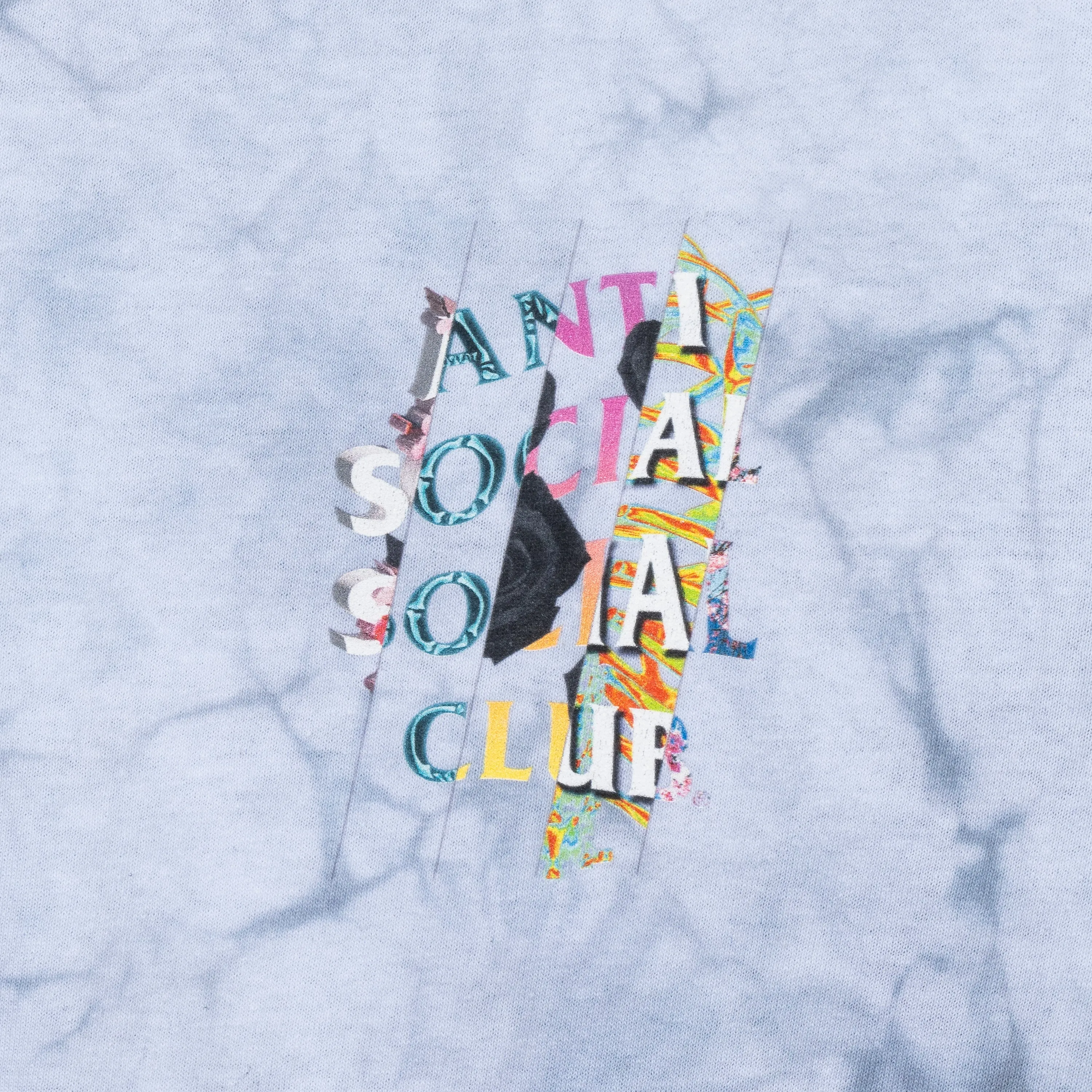 Dissociative Grey Tie Dye Tee sold by Anti Social Social Club product image thumbnail 4