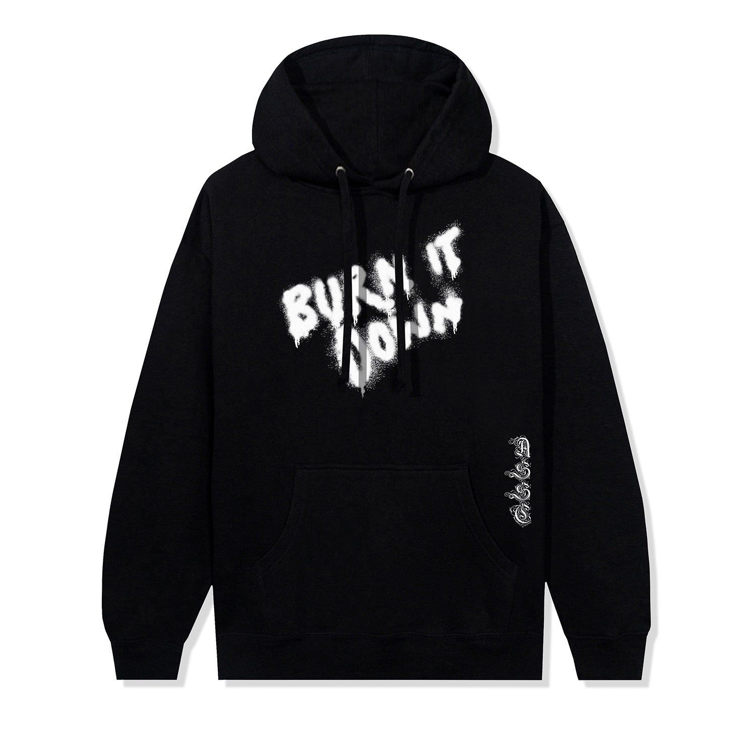 Burn It Down Hoodie - Black sold by Anti Social Social Club