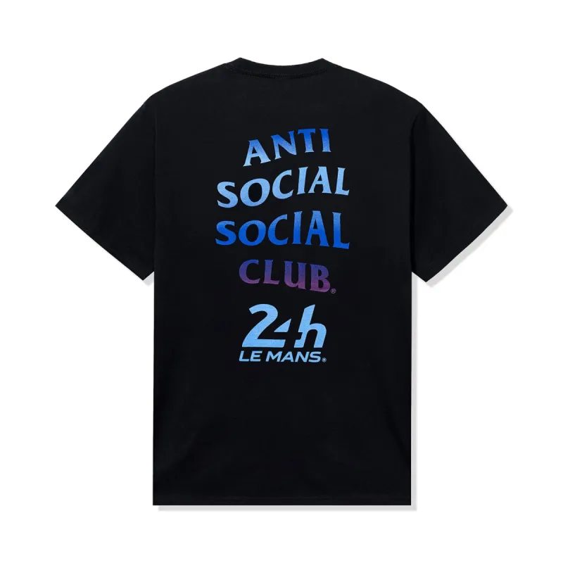 24 Heures Du Mans Tee - Black made by Anti Social Social Club