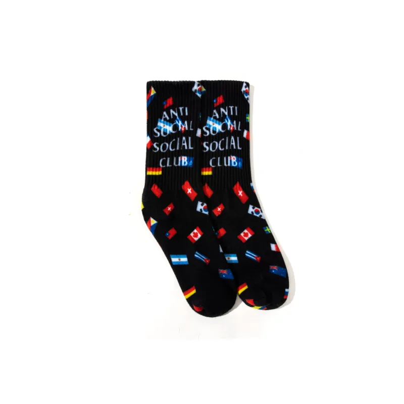 Business Black Socks sold by Anti Social Social Club