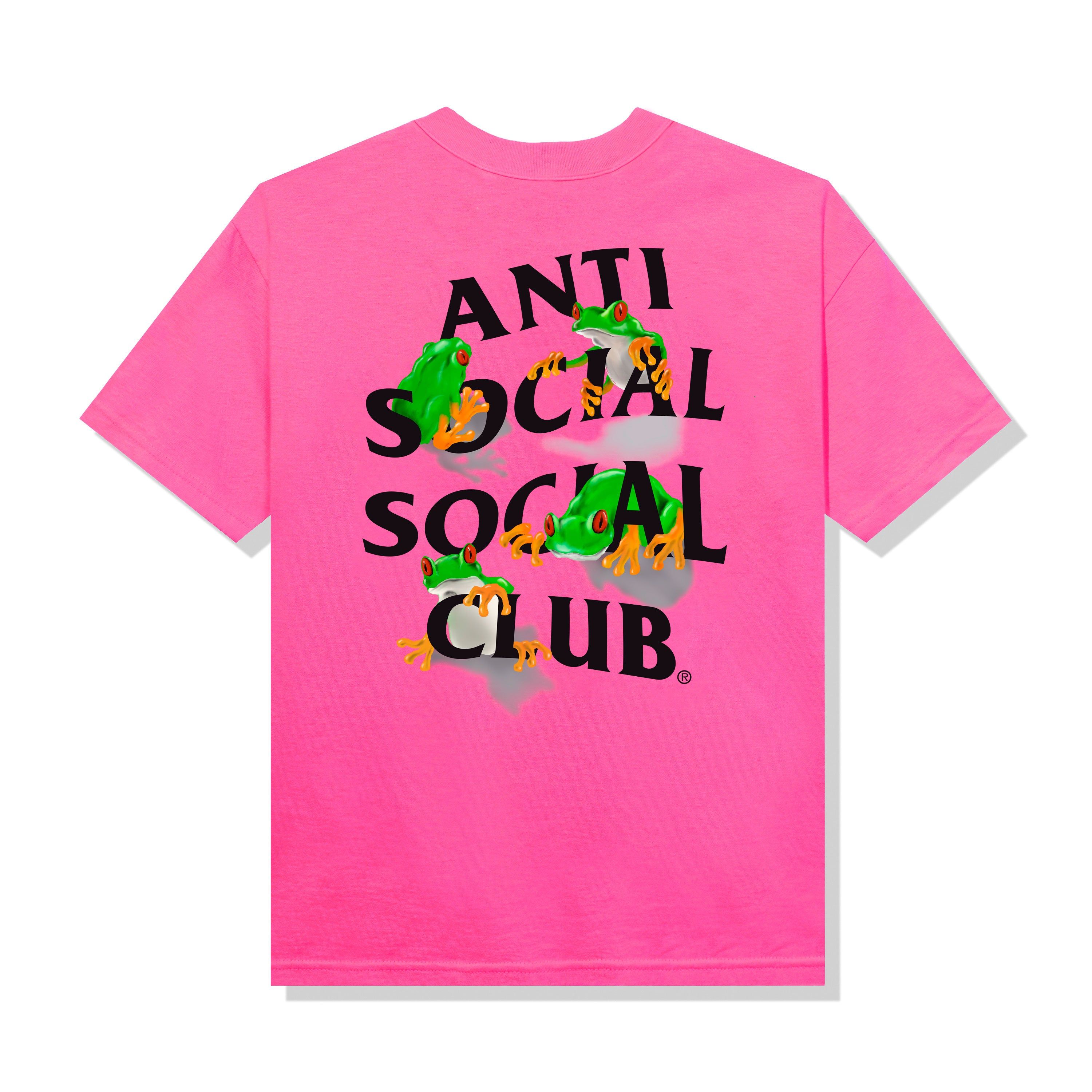 Red Eye Tee - Neon Pink sold by Anti Social Social Club