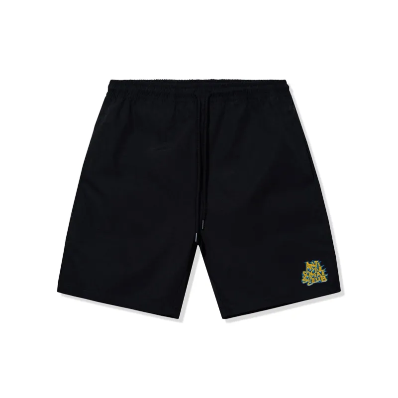 Jealousy Sport Shorts - Black made by Anti Social Social Club