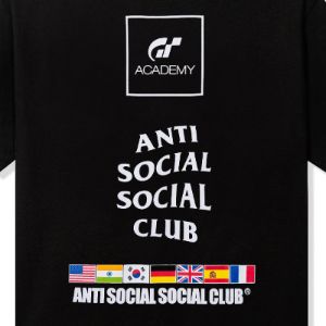 ASSC x Gran Turismo Flag Tee - Black sold by Anti Social Social Club
