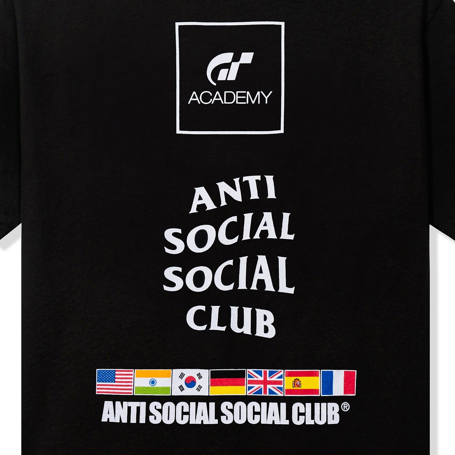 ASSC x Gran Turismo Flag Tee - Black sold by Anti Social Social Club product image thumbnail 2