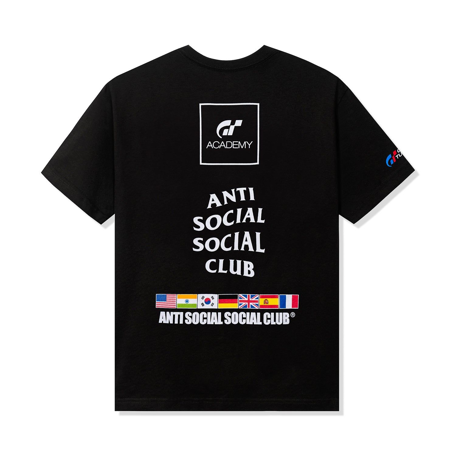 ASSC x Gran Turismo Flag Tee - Black sold by Anti Social Social Club