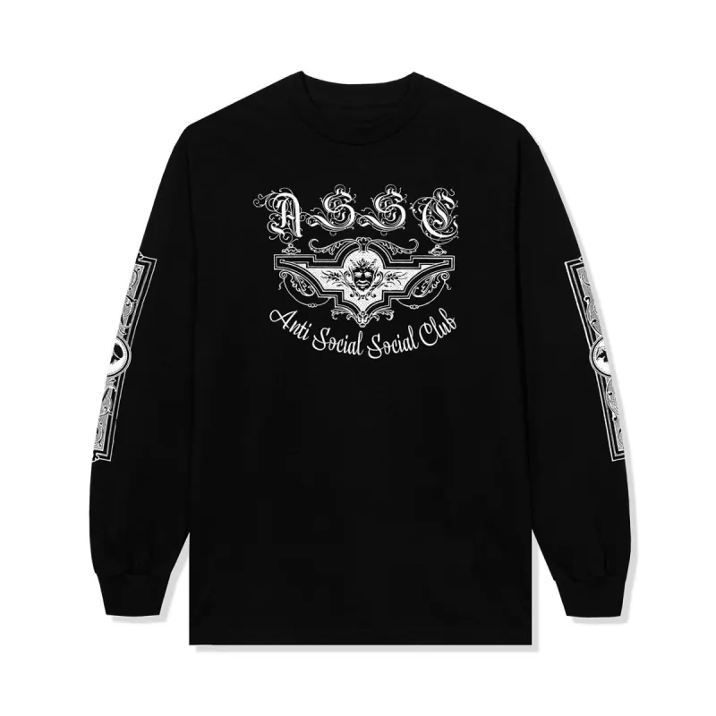 Feast or Famine LS Tee - Black sold by Anti Social Social Club