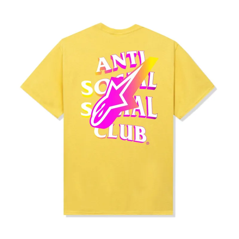ASSC x Alpinestars Tucked Tee - Yellow sold by Anti Social Social Club