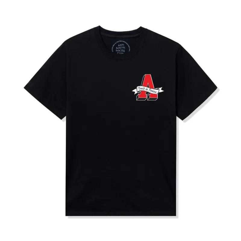 Easy A Tee - Black sold by Anti Social Social Club