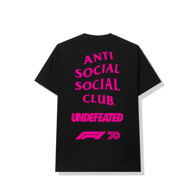 ASSC X UNDFTD X F1® - Black Tee made by Anti Social Social Club