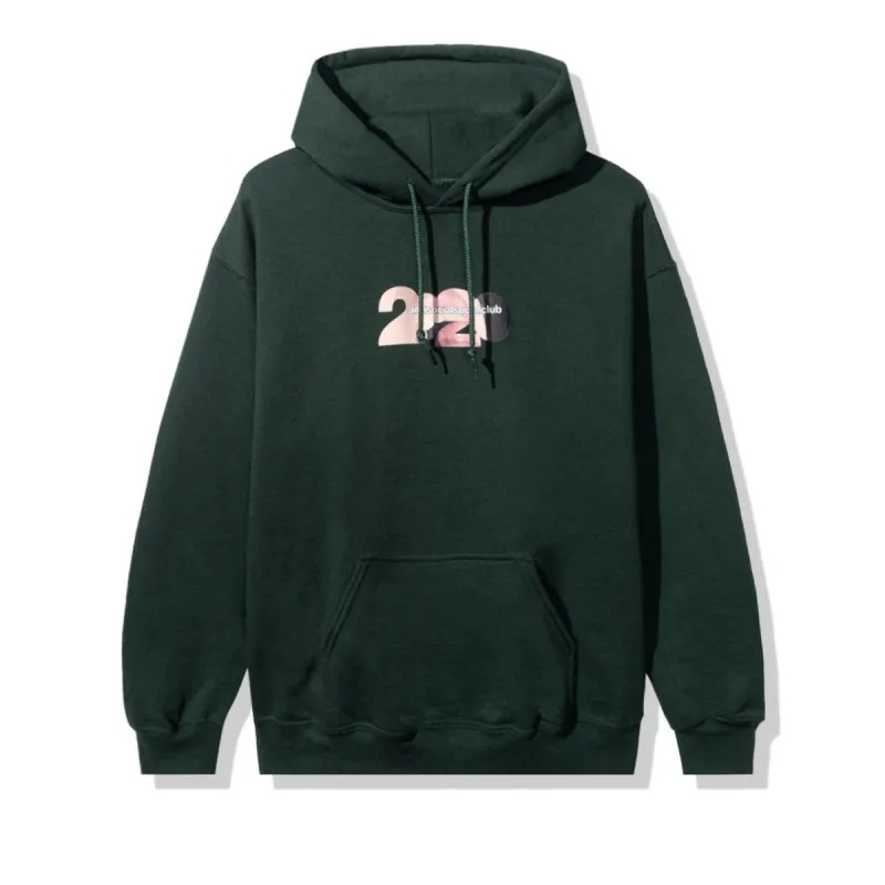 Mouthful Green Hoodie sold by Anti Social Social Club