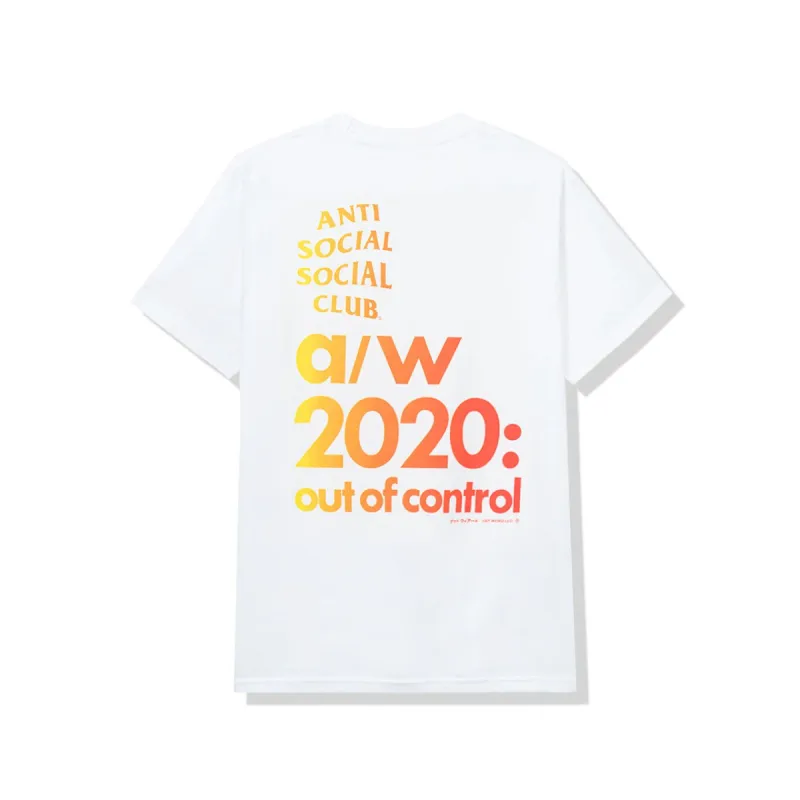 2020 White Tee sold by Anti Social Social Club