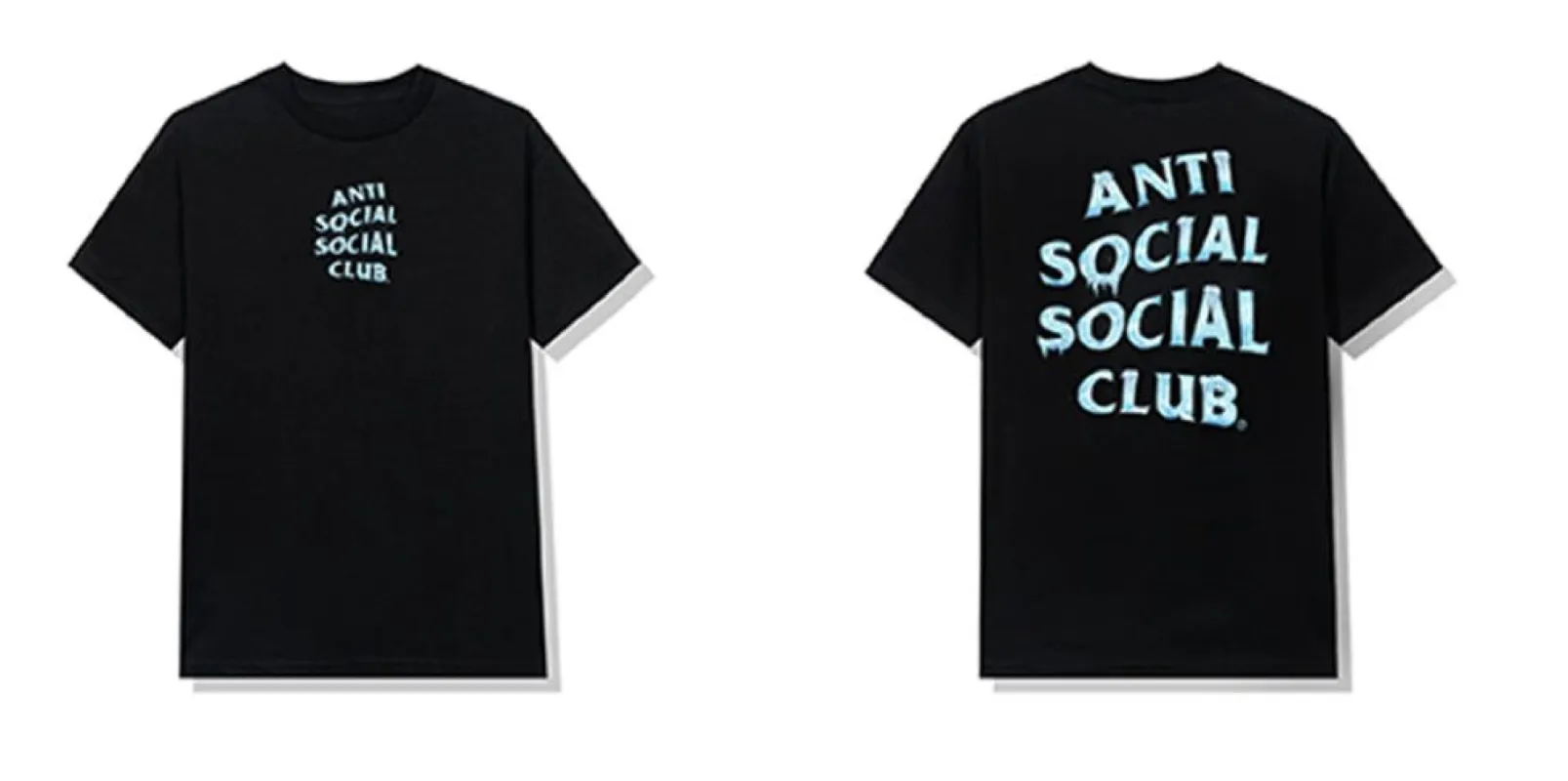 Cold Sweats Black Tee made by Anti Social Social Club