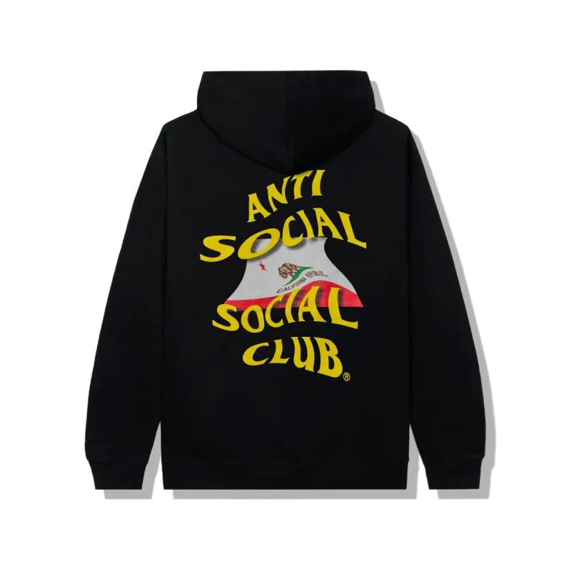 California Black Hoodie sold by Anti Social Social Club
