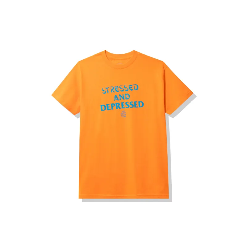 S&D By ASSC Orange Tee made by Anti Social Social Club