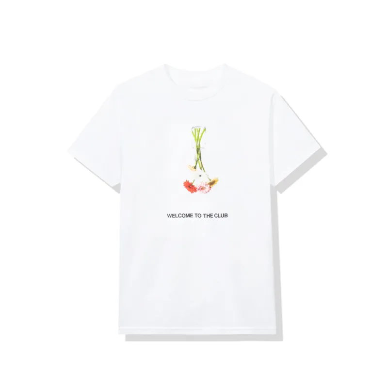 Hello/ Goodbye White Tee sold by Anti Social Social Club