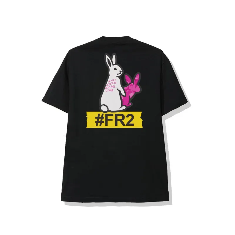 Serrated Black Tee sold by Anti Social Social Club