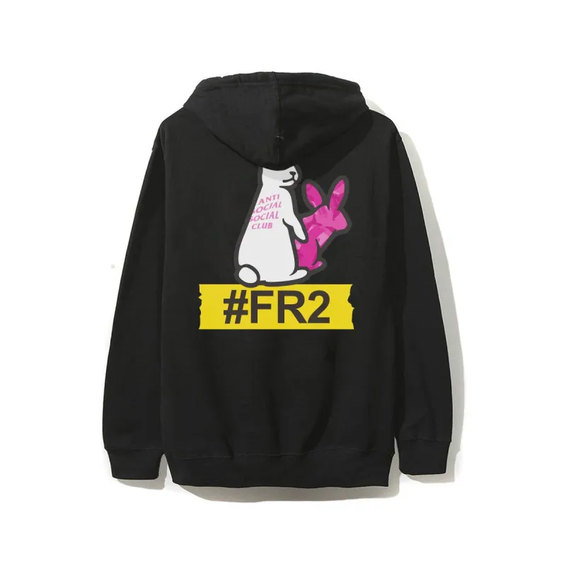 Serrated Black Hoodie sold by Anti Social Social Club