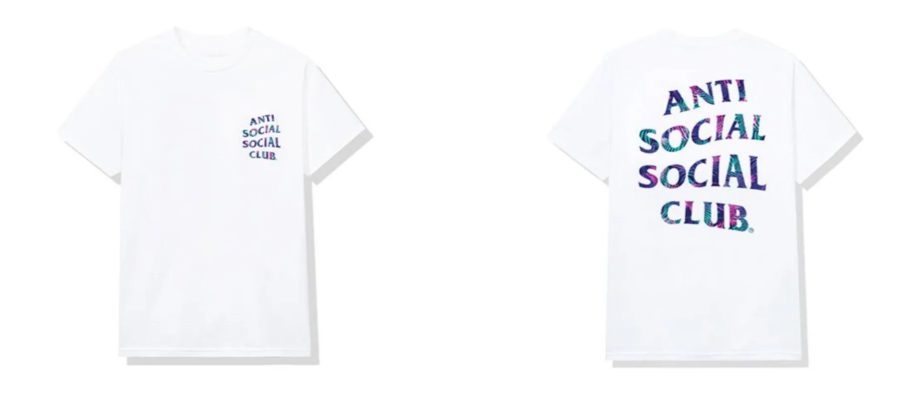 Kiss The Wall White Tee sold by Anti Social Social Club