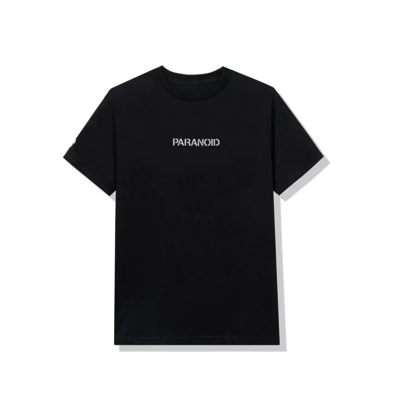 ASSC X Undefeated Paranoid Black Tee (3M Reflective) sold by Anti Social Social Club