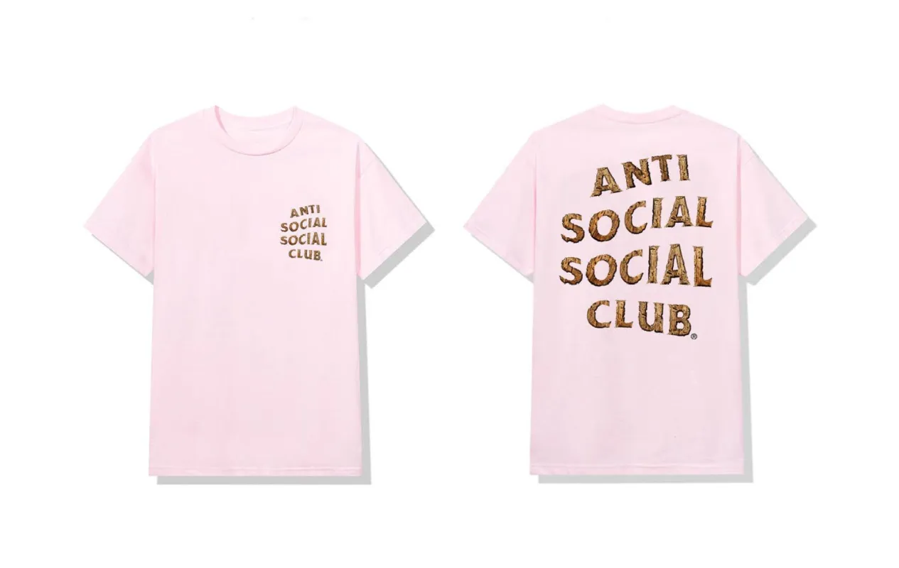 Good Wood Pink Tee sold by Anti Social Social Club