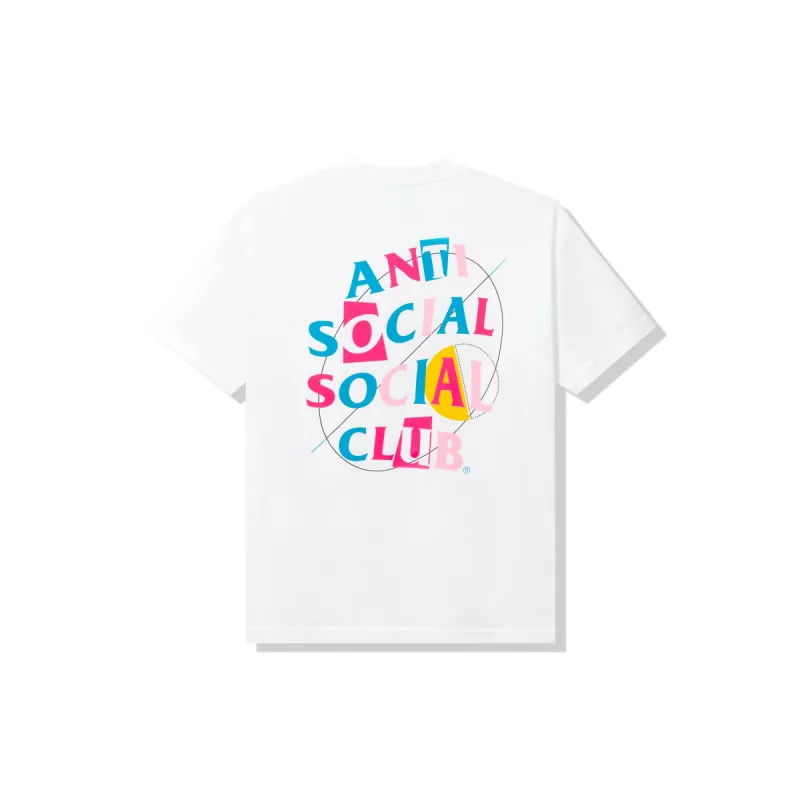 Mood Bored White Tee sold by Anti Social Social Club
