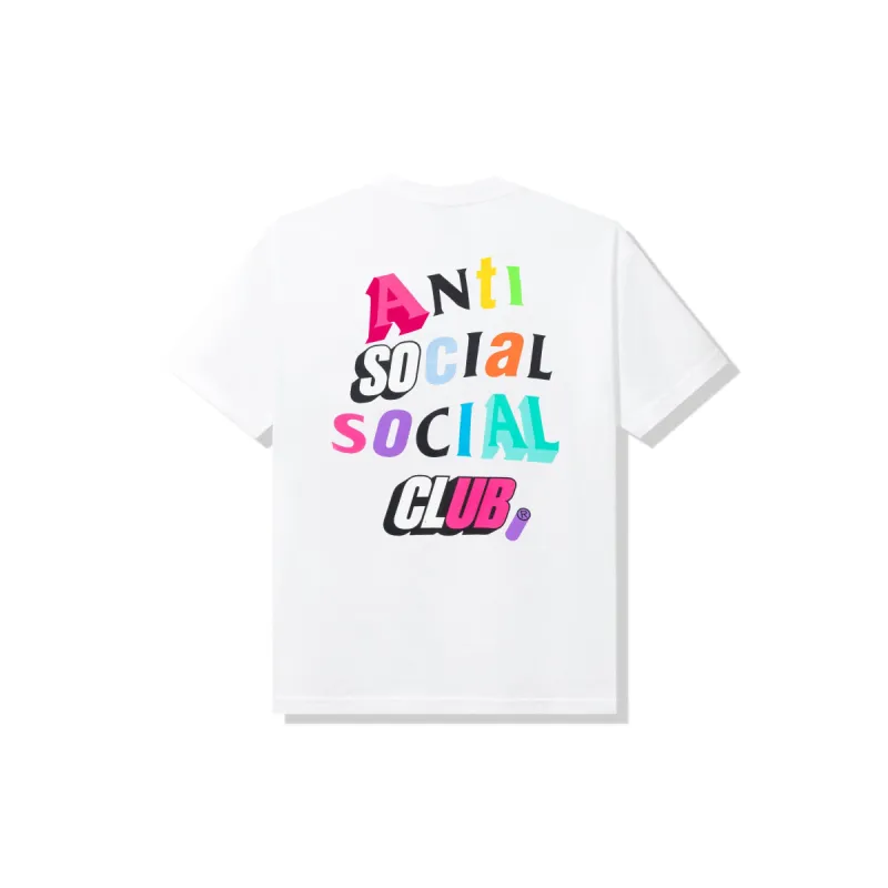 The Real Me White Tee made by Anti Social Social Club