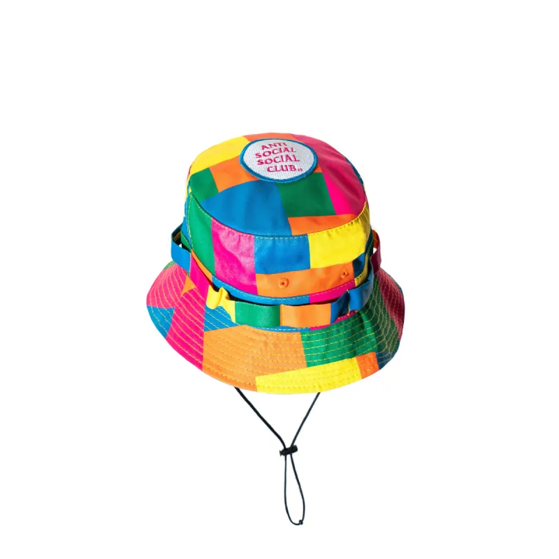 Kook Rainbow Boonie Cap made by Anti Social Social Club