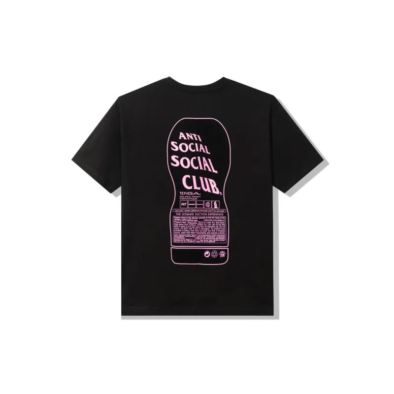 Exhausted Black Tee sold by Anti Social Social Club