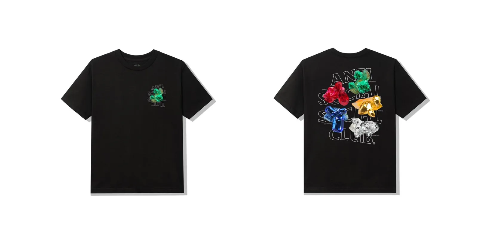 Bussin Black Tee sold by Anti Social Social Club