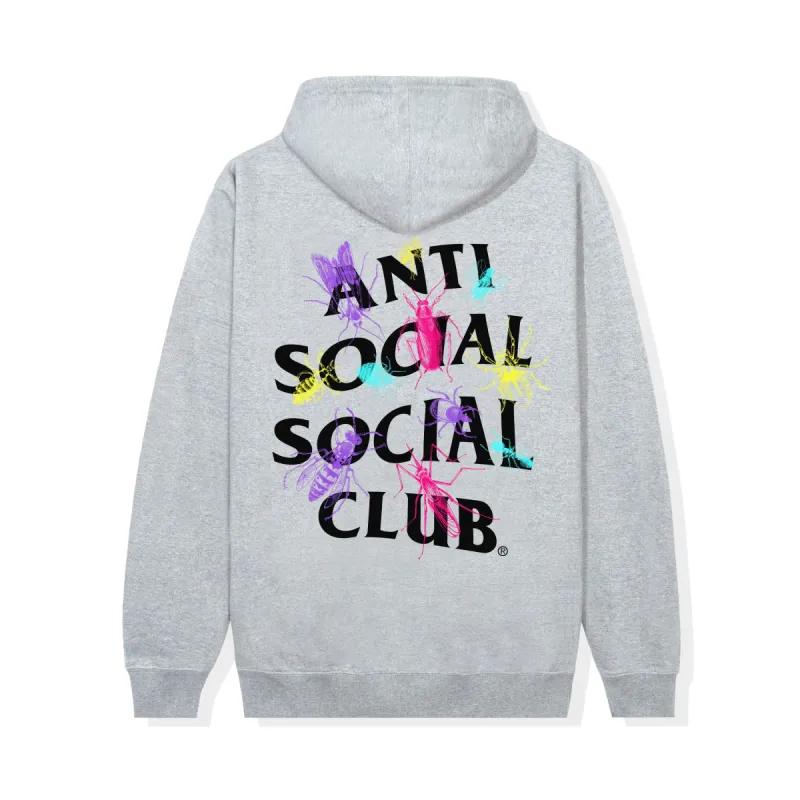 Creep Heather Grey Hoodie sold by Anti Social Social Club