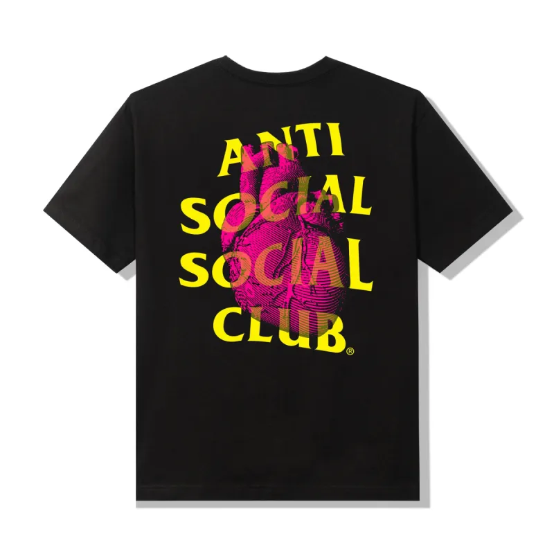 Pulse Check Black Tee sold by Anti Social Social Club