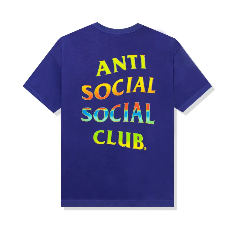 Thermal Internal Purple Tee sold by Anti Social Social Club