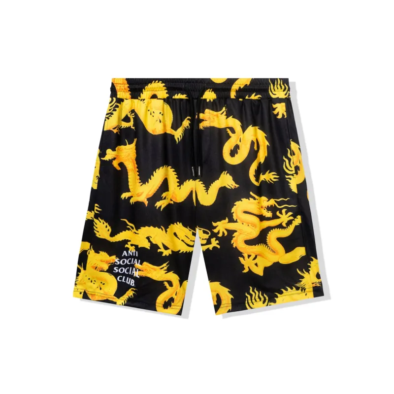 24k Black Mesh Shorts sold by Anti Social Social Club