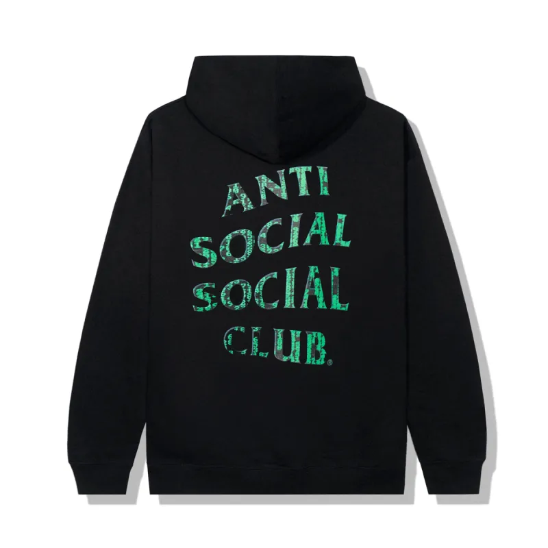 Glitch Black Hoodie sold by Anti Social Social Club