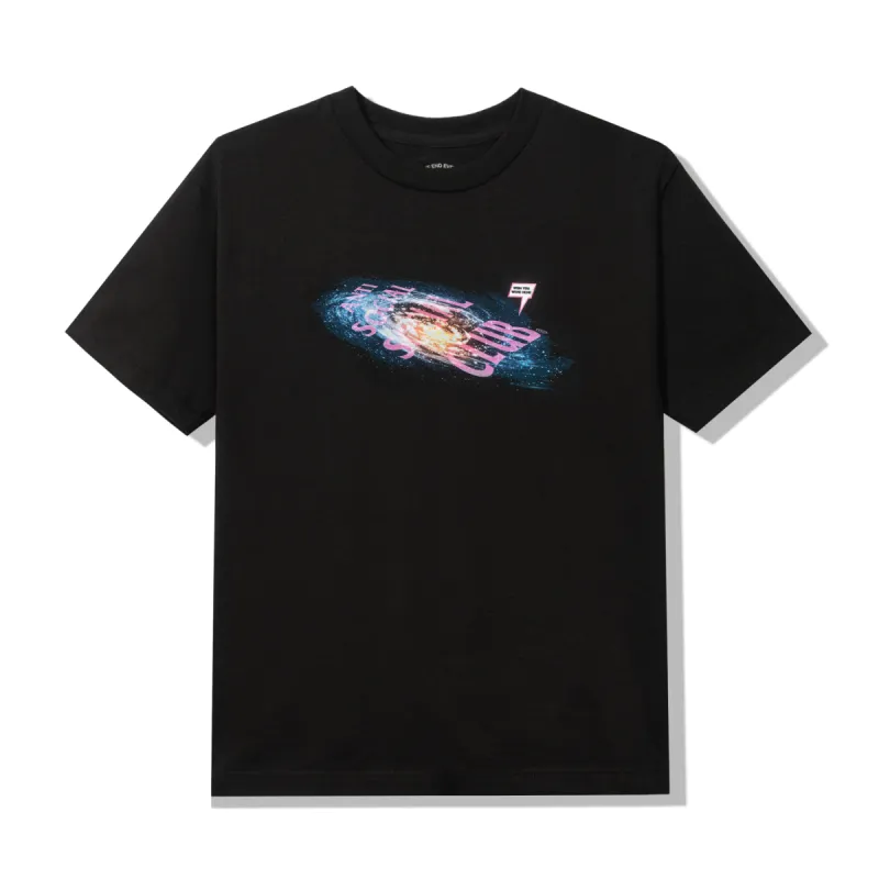 Edge Of The World Black Tee sold by Anti Social Social Club