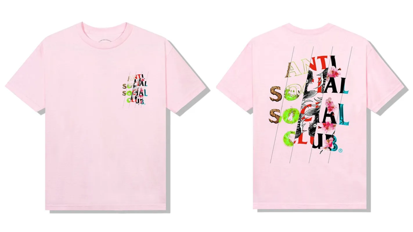 Madness Pink Tee sold by Anti Social Social Club