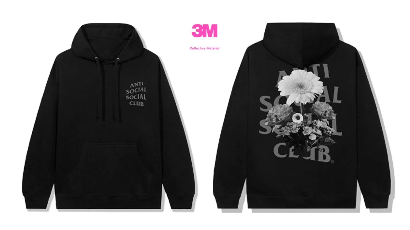 The Ghost Of You And Me Black Hoodie made by Anti Social Social Club