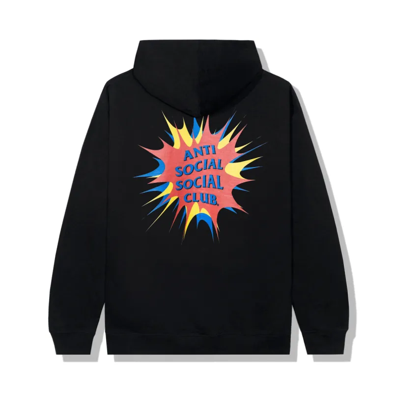 Stunned Black Hoody sold by Anti Social Social Club