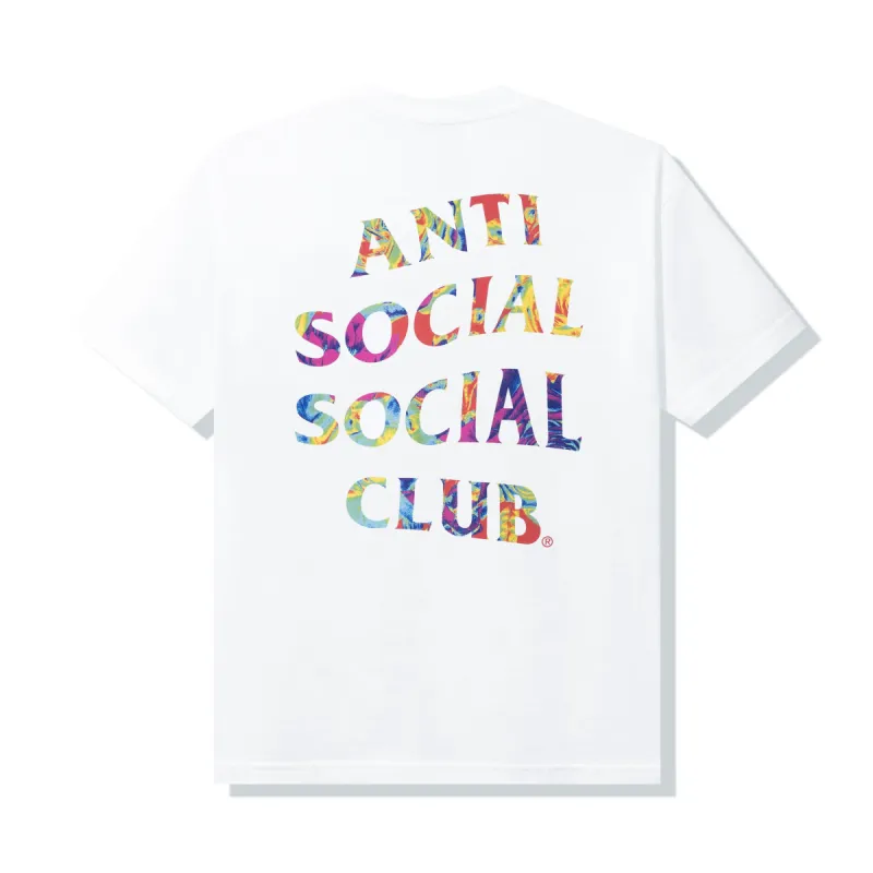 Pedals On The Floor White Tee sold by Anti Social Social Club