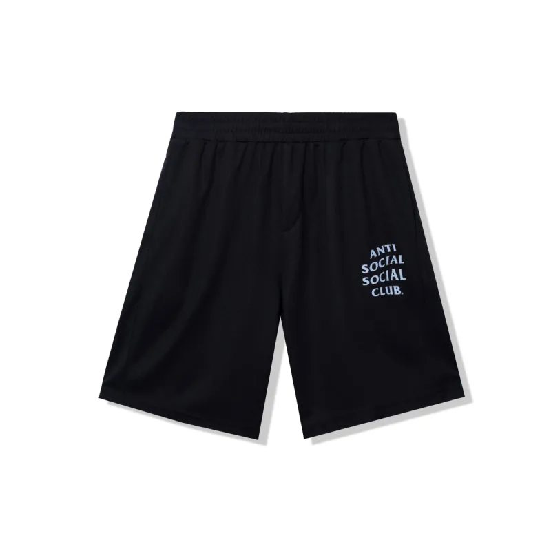 Never Made The Team Black Mesh Shorts sold by Anti Social Social Club
